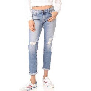 Current Elliott Distressed The Fling Mid-Rise Jean Pinyon Destroy 23